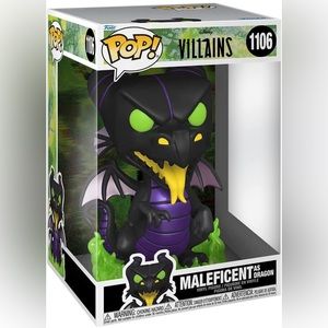 New JUMBO Funko POP!(10.75”) Disney Villains Maleficent as Dragon